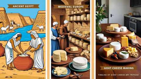 Il formaggio di capra, dagli albori ai giorni nostri