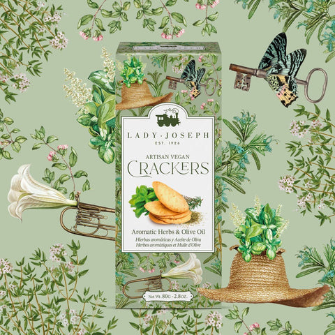Cracker Vegani Artigianali con Erbe Aromatiche - Caseificio Lavialattea