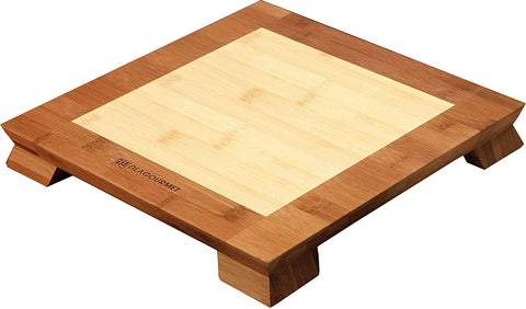 Tagliere-Piatto Fusion Chiaro/Scuro, 29X29 cm - Caseificio Lavialattea