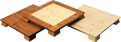 Tagliere-Piatto Fusion Chiaro/Scuro, 29X29 cm - Caseificio Lavialattea
