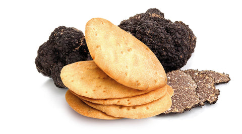 Cracker con tartufo e olio d'oliva - Caseificio Lavialattea