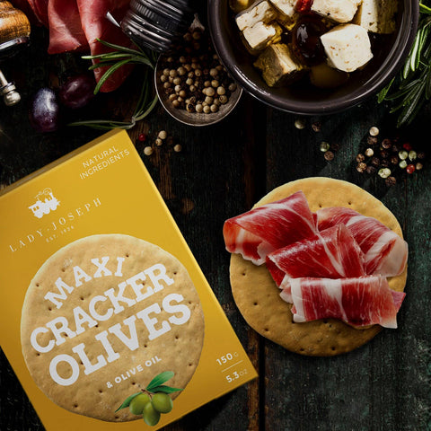Maxi Cracker con olive verdi e olio EVO - Caseificio Lavialattea