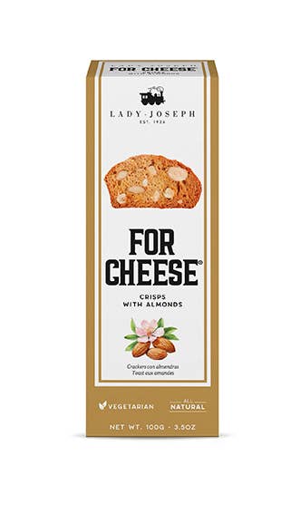 Crips con mandorle marcona. 100g 3.5oz - Caseificio Lavialattea