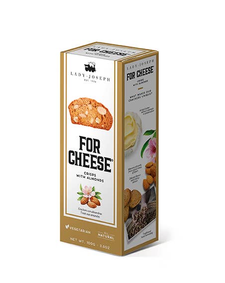 Crips con mandorle marcona. 100g 3.5oz - Caseificio Lavialattea