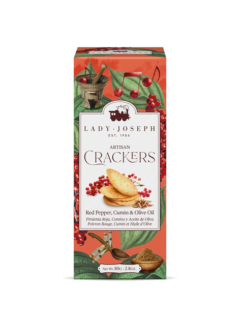 Cracker con pepe rosa, cumino e olio d'oliva - Caseificio Lavialattea